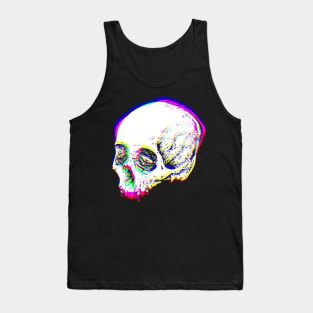 Skull Glitch Tank Top